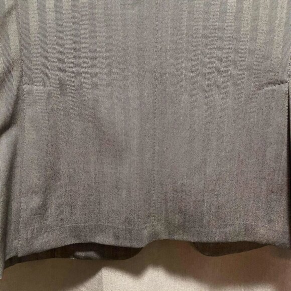 Zegna 15 Milmil 15 Gray Wool Sportcoat 44R Blazer Made in Italy - Picture 6 of 7